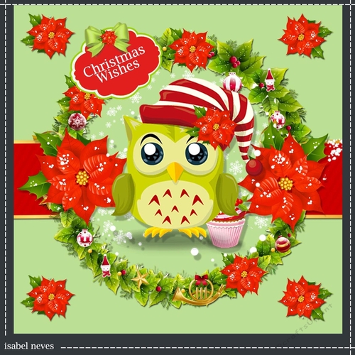 Christmas Owls 1