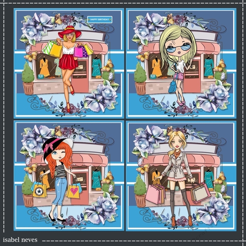 I Love Shopping Bumper Kit Set 1