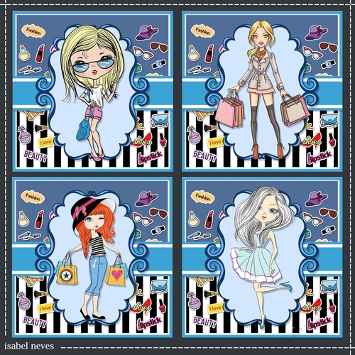Little Fashionista Bumper Kit Set 2