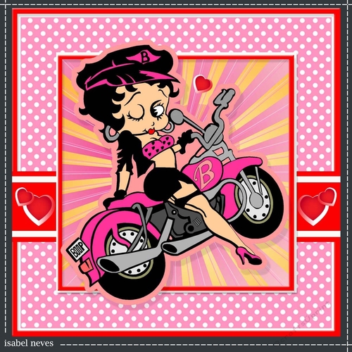Betty Boop Luv You Lots