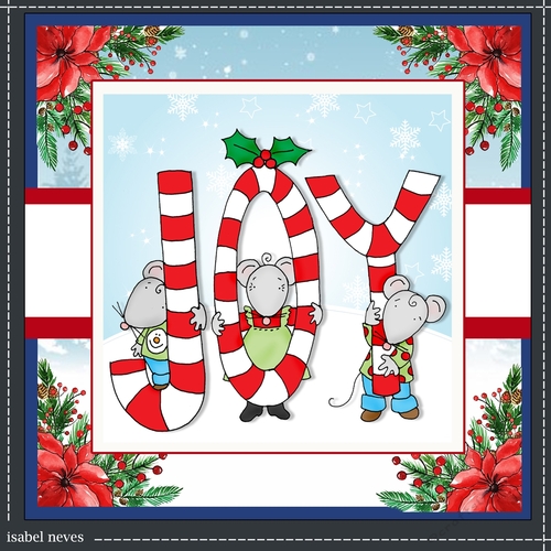 Christmas Joy mice