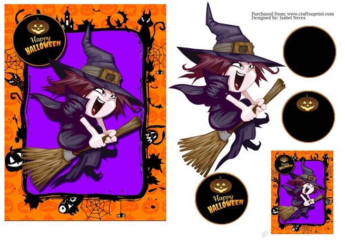Cute Halloween Witch