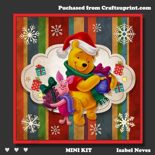 Winnie And Piglet Christmas