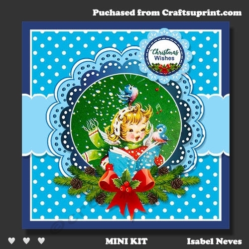Retro Christmas Scene 2