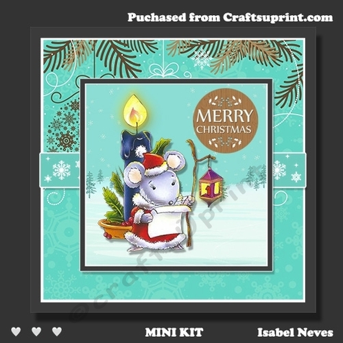 Cute Christmas Mouse