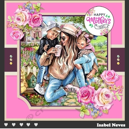 Mother And Children Mothers Day