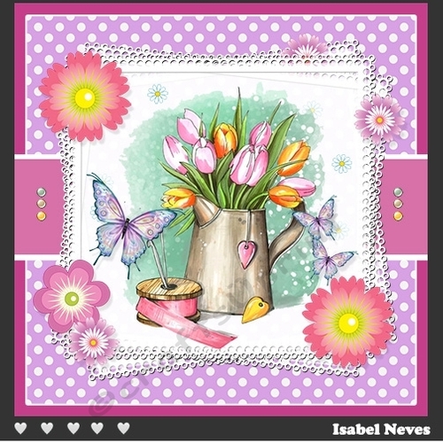 Pretty Bunny In A Box ~ Birthday / Easter and More...