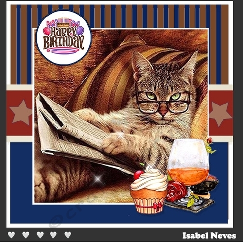 A Very Cool Cat ~ Fathers Day / Birthday and More..