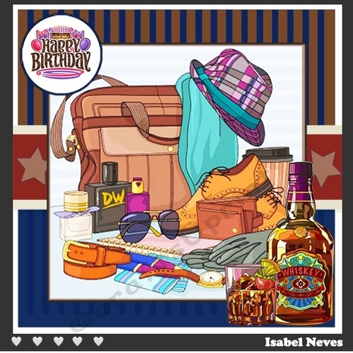 The Hipster Male Greeting ~ Fathers Day / Birthday  and More