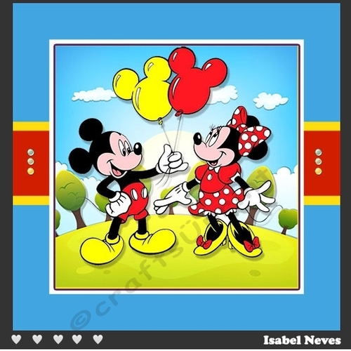 Mickey And Minnie Mouse
