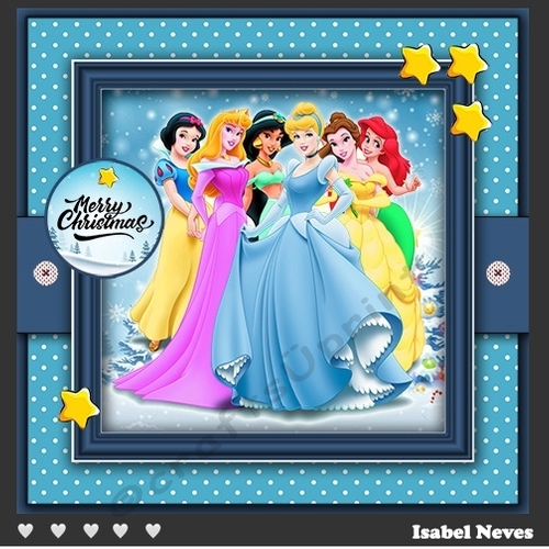Cinderella And Friends Christmas Wishes