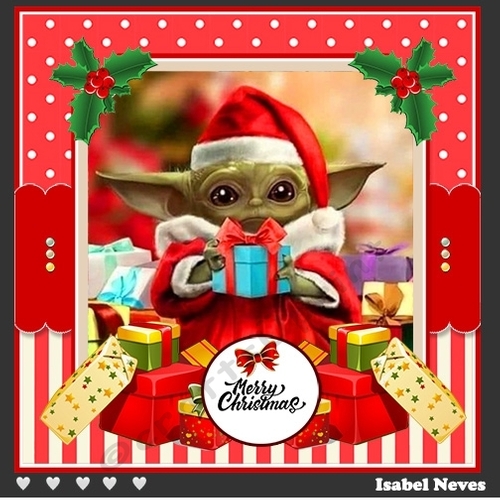 Baby Yoda Merry Christmas