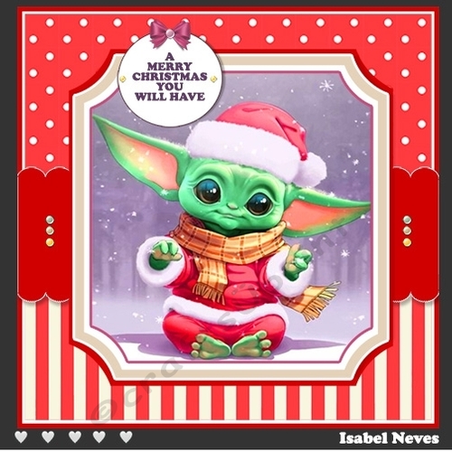 Baby Yoda Christmas Wishes 2