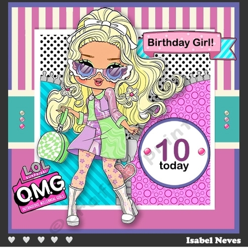 LOL Surprise OMG Birthday Girl