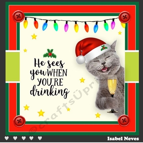 He Sees You When Youre Drinking