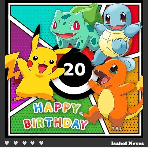 Pokemon I Choose You Birthday Male Card