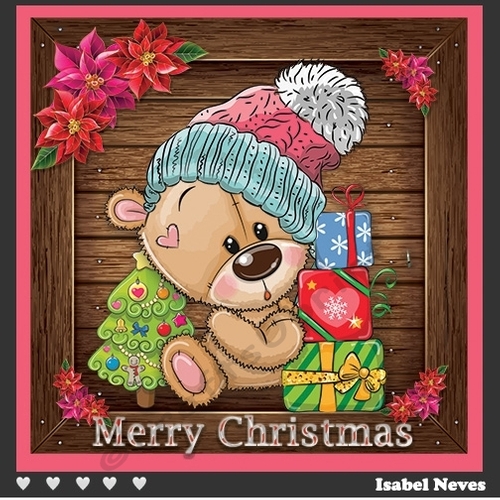 Cute Christmas Bear