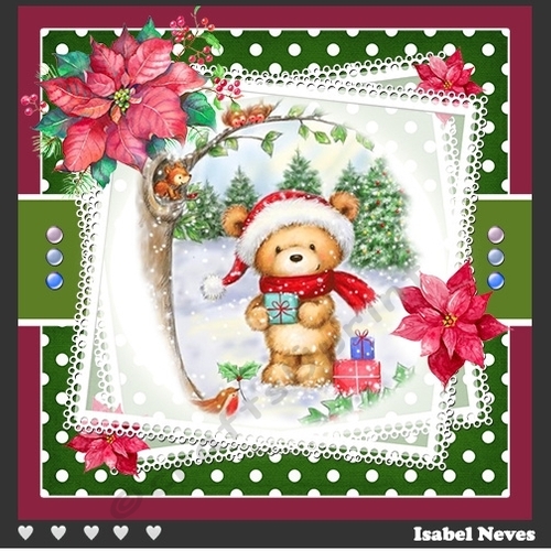 Christmas Teddy Bear 2