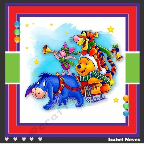 Winnie The Pooh Christmas Greetings 3