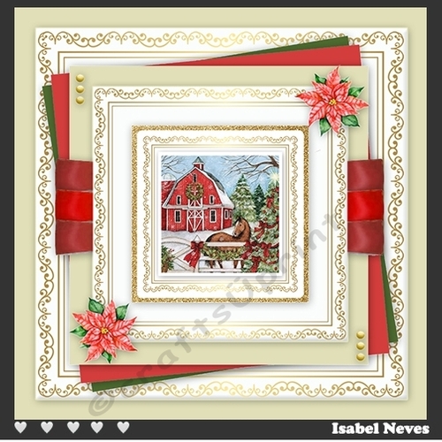 Beautiful Red, Green, Gold Christmas 1