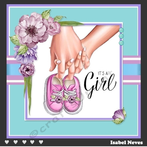 Its A Girl ~ Pink Shoes