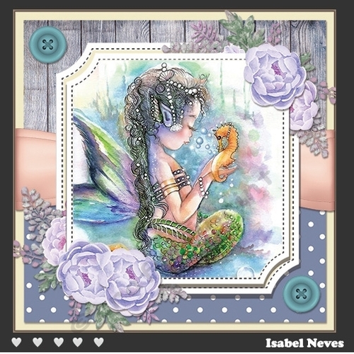 Spring Garden Down Under ~ Mermaid