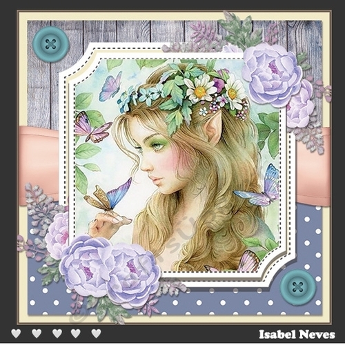 Spring Garden Butterfly Fairy