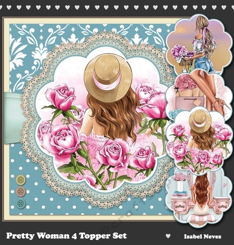 Pretty Woman Card Topper Collection Set