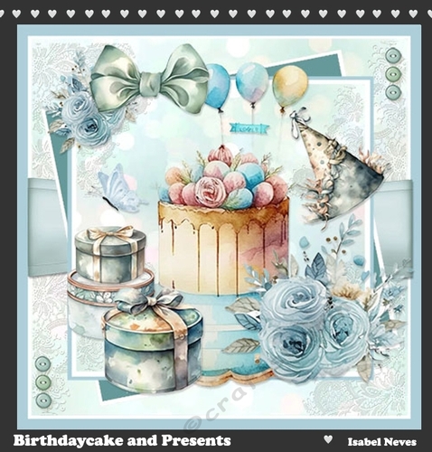 Birthday Cake and Presents