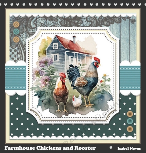 Farmhouse Chickens and Rooster
