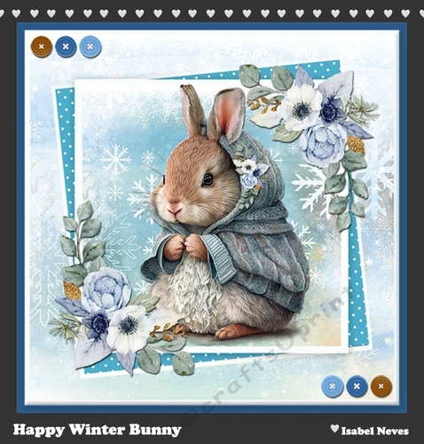 Happy Winter Bunny