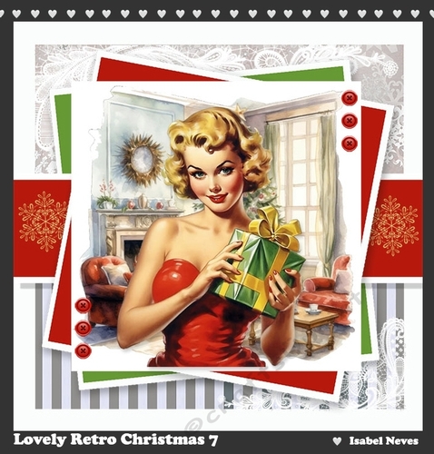 Lovely Retro Christmas Card 7