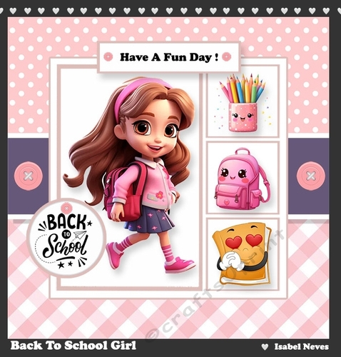 Back To School Girl