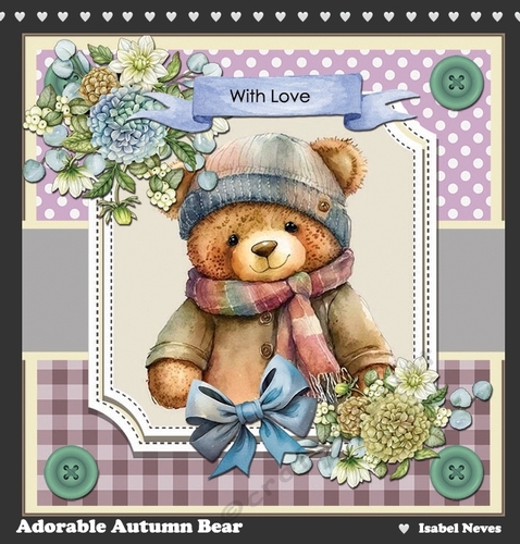 Adorable Autumn Bear