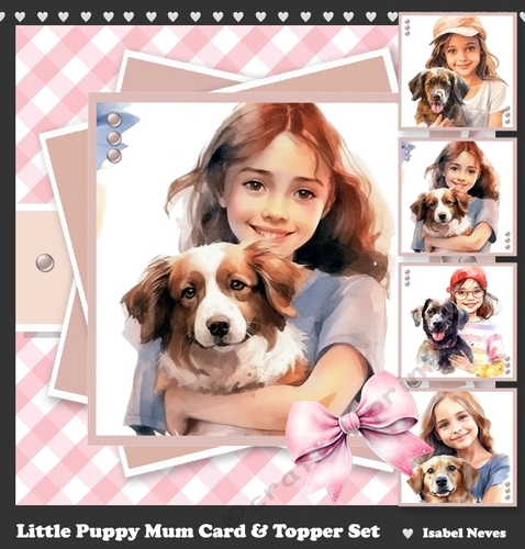 Little Puppy Mum Toppers Set