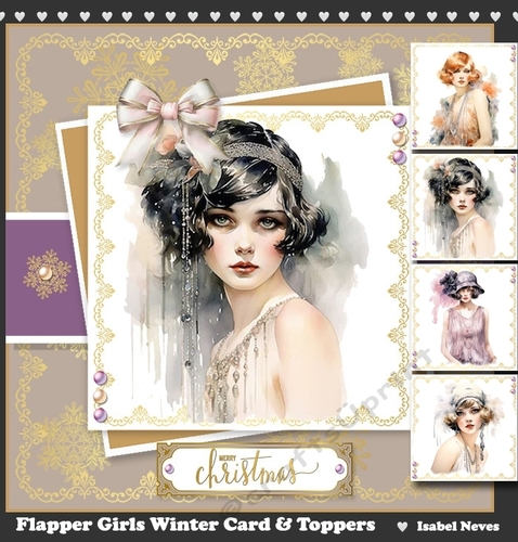 Flapper Girl Winter Toppers Set