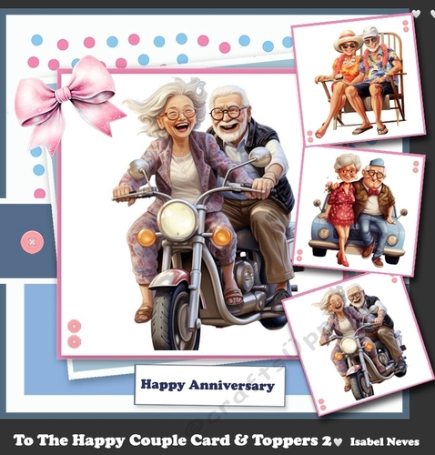 To The Happy Couple Toppers Set 2