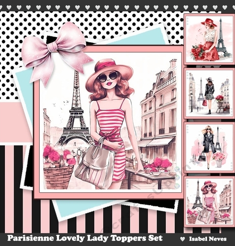 Parisienne Lovely Lady Toppers Set