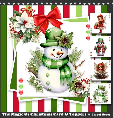 The Magic Of Christmas Toppers Set