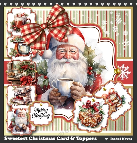 Sweetest Christmas Toppers Set
