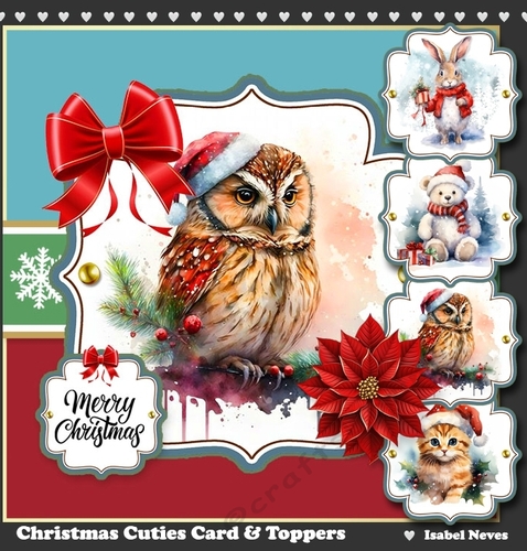 Christmas Cuties Toppers Set