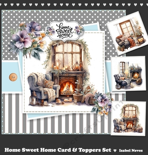 Home Sweet Home Toppers Set