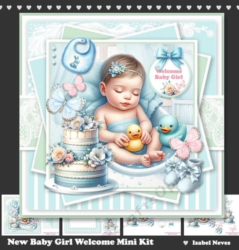 New Baby Girl Welcome