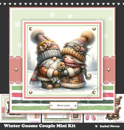 Winter Gnome Couple