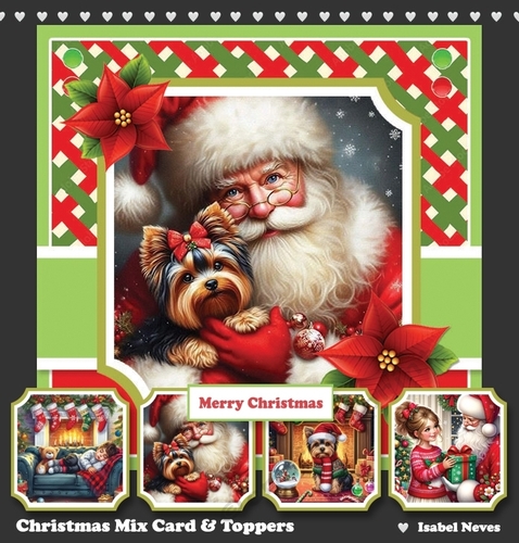 Christmas Mix Card & Toppers Set