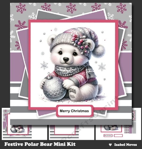 Festive Polar Bear