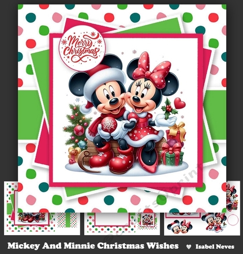 Mickey And Minnie Christmas Wishes