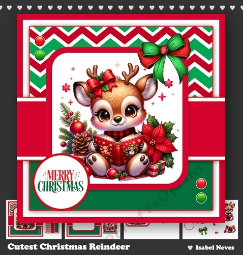 Cutest Christmas Reindeer