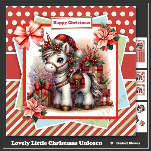 Lovely Little Christmas Unicorn
