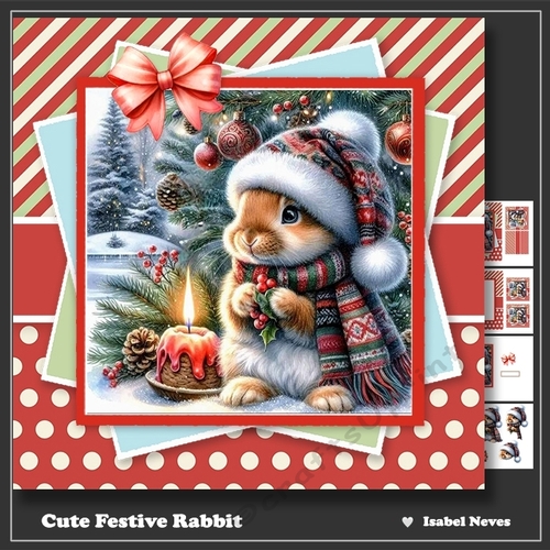 Cute Festive Rabbit